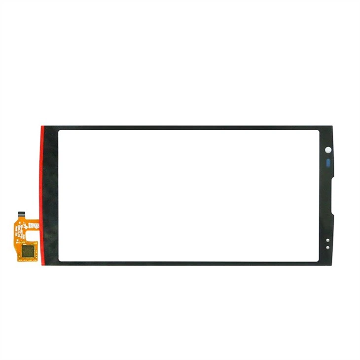 Capacitive projected touchscreen