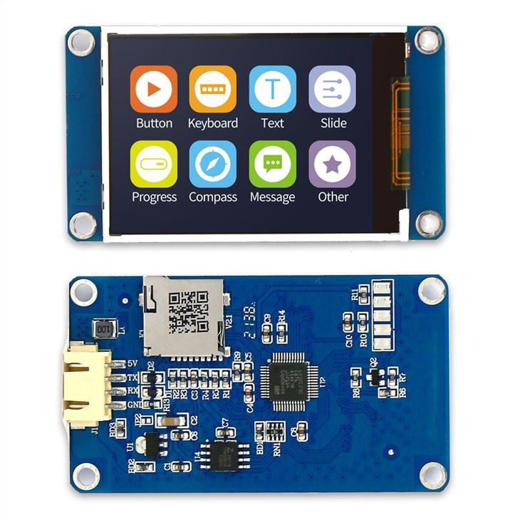 320×240 LCD Display Module With Touch Screen And Board