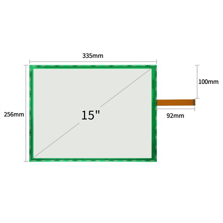 15 inch Resistive Touch Screen for control system