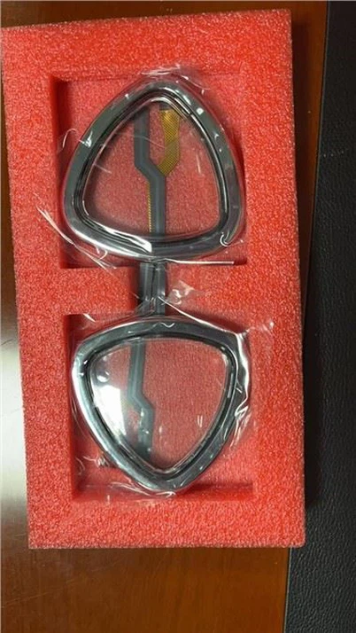 19.5inch Crystal Dural Ribbon Button Aristocrat Mars X Splash Button Helix